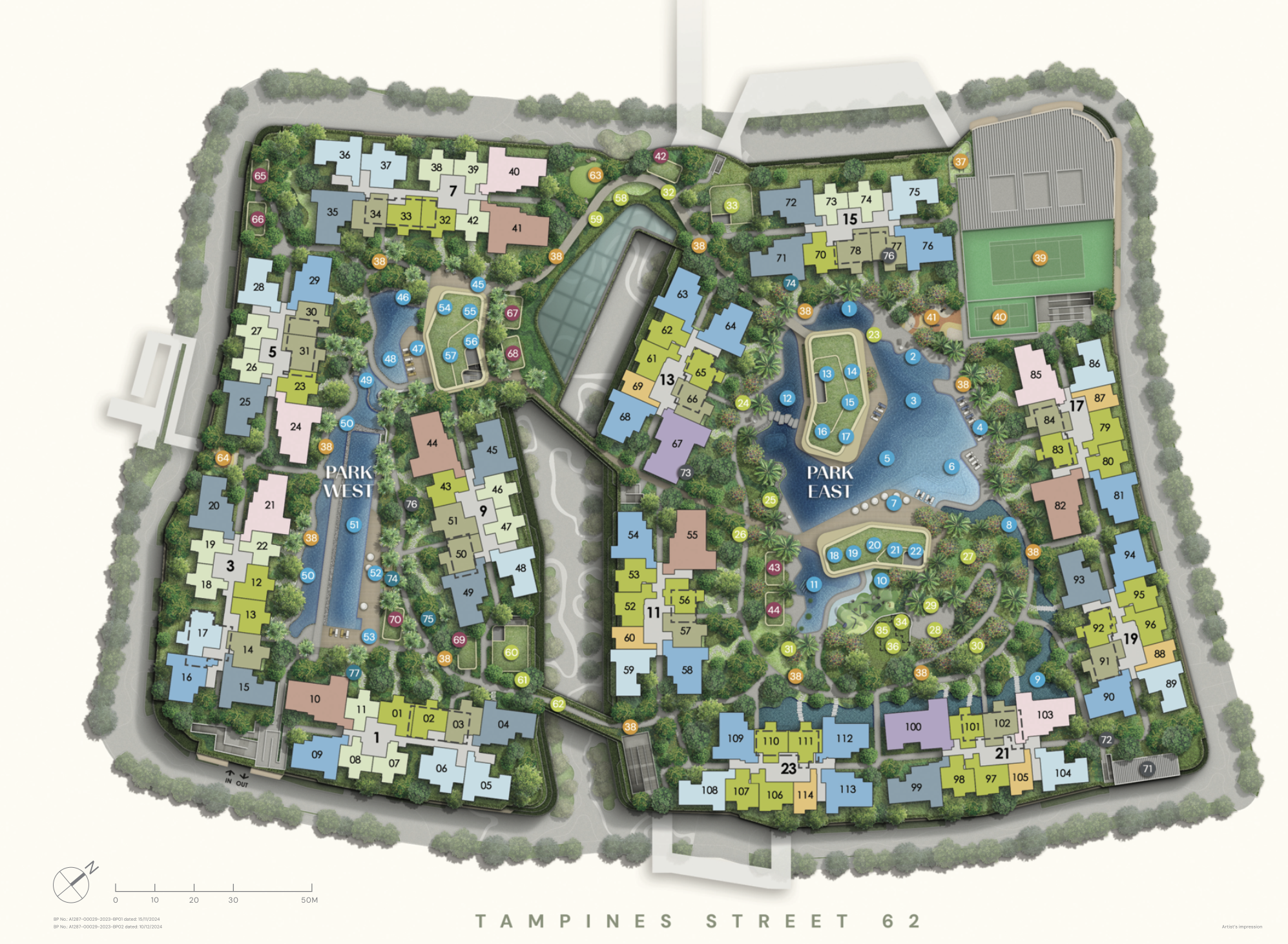 parktown-residence-site-plan